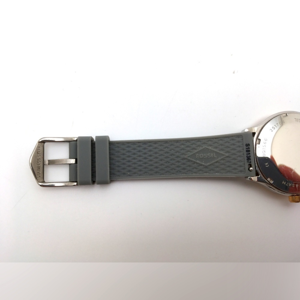 Fossil BQ1566 Gold Gray Stainless Steel Watch - Picture 12 of 14